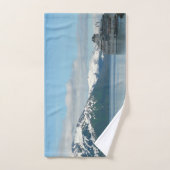 Photographie de voyage de croisière en Alaska (Serviette à main)