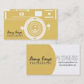 Photographie des cartes de visite | (Devant / Derrière)