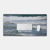 Photographie des vagues de l'océan Atlantique (Clavier et souris)