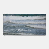 Photographie des vagues de l'océan Atlantique (Recto)