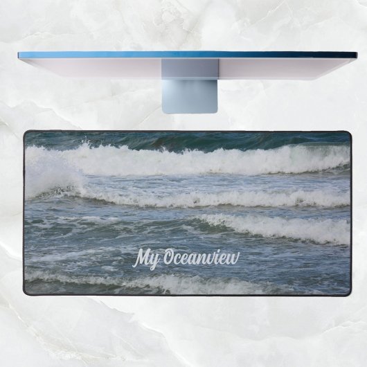 Photographie des vagues de l'océan Atlantique