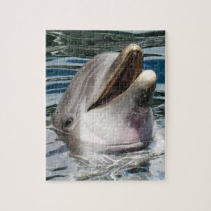 PHOTOGRAPHIE DOLPHINE SOURIANTE JIGSAW PUZZLE