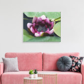 Photographie en lotus violet à impression unique (Insitu(Salon))