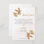 Photographie Entreprise Fleurs Sèches Carte de rem (Devant / Derrière)