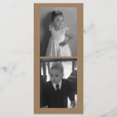 Photographie Entreprise Votre Logo Earth Tone Menu (Dos)