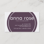 Photographie faite sur commande des cartes de (Dos)