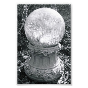 Photographie I8 4x6 noir et blanc de lettre