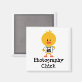 Photographie - Magnet de poussins (Recto/Verso)