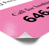 Photographie mariage Poster brillant (Coin)