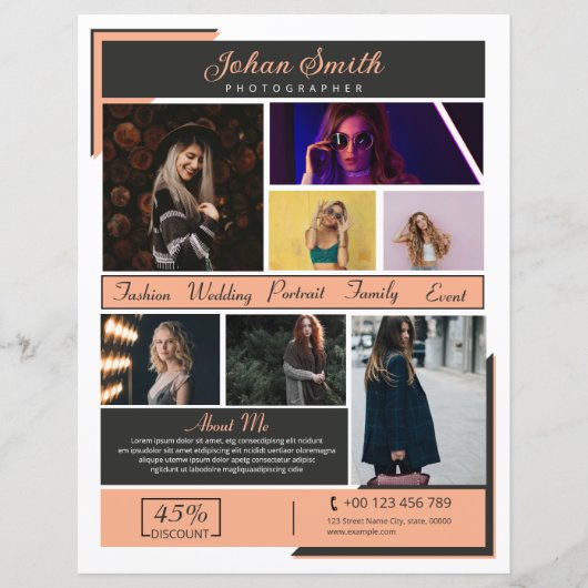 Photographie Modèle circulaire (Devant)