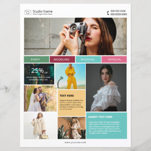 Photographie Modèle circulaire