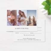 Photographie moderne Collage Certificat cadeau pho (Bureau)