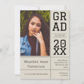 Photographie Open House | Invitation beige (Devant)