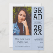 Photographie Open House | Invitation bleue (Devant)