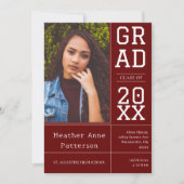 Photographie Open House | Invitation rouge (Devant)