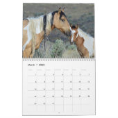 Photographie par le calendrier de cheval sauvage (Mar 2026)