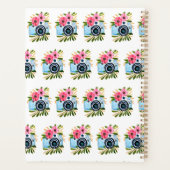 Photographie personnalisée Fleurs de caméra Vintag (Dos)