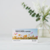 Photographie Printemps Fleurs de jardin Carte de v (Debout devant)
