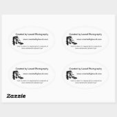 Photographie Professionnel Stickers promotionnels (Feuille)