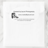 Photographie Professionnel Stickers promotionnels (Sac)