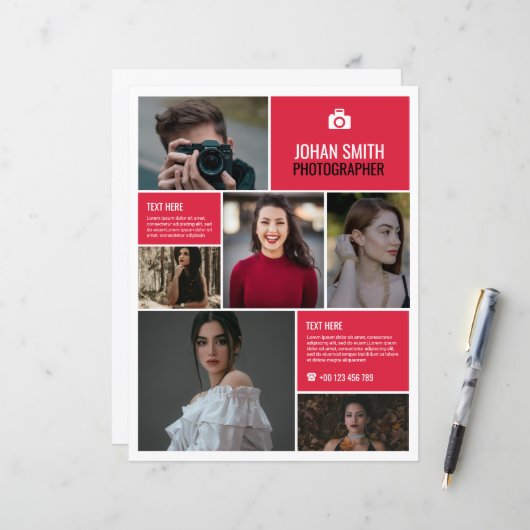 Photographie professionnelle Modèle circulaire (Devant/Arrière en situation)