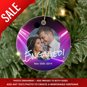 Photographie psychédélique Décoration de Noël néon