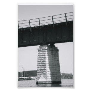 Photographie T6 4x6 noir et blanc de lettre