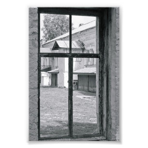 Photographie T7 4x6 noir et blanc de lettre