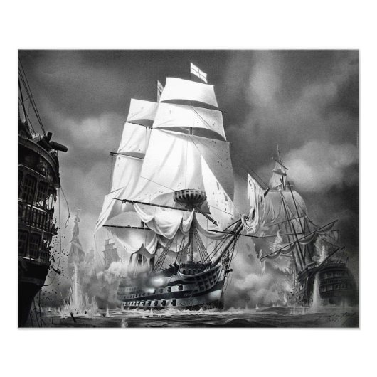 Photographie TRAFALGAR de 20 po x 16,3 po (Devant)