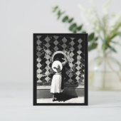 Photographie Vintage carte postale-Eugène Atget 36 (Debout devant)