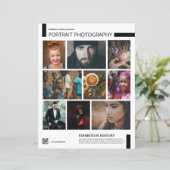 Photography Exhibition Flyer Template (Debout devant)