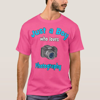 Photography Shirt For Boys Kids Photography Bas