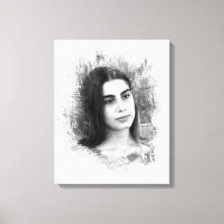 Photomontage- | Zazzle_Growshop. Canvas Afdruk