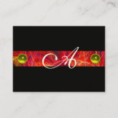 PHOTON monogram edelsteen Visitekaartje (Achterkant)