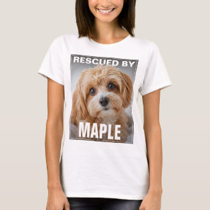 PhotoPop Aangepaste huisdier foto T-shirt