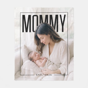 PhotoPop Moeder Aangepaste Foto Fleece Deken