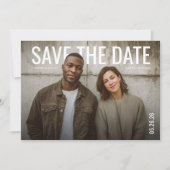 PhotoPop Save the Date Minimal (Devant)