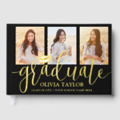 Photos avant et arrière Graduation Black Keepsaké  (Recto)
