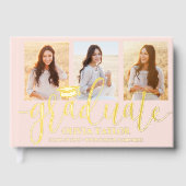 Photos avant et arrière Graduation Blush Pink Keep (Recto)