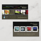 Photos cartes de visite du portefeuille polices mo (Devant / Derrière)