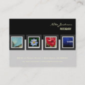 Photos cartes de visite du portefeuille polices mo (Dos)