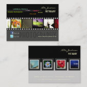 Photos cartes de visite du portefeuille polices mo (Devant / Derrière)