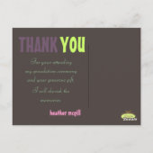 Photos cartes postales Merci, 1000s de couleur.. (Dos)