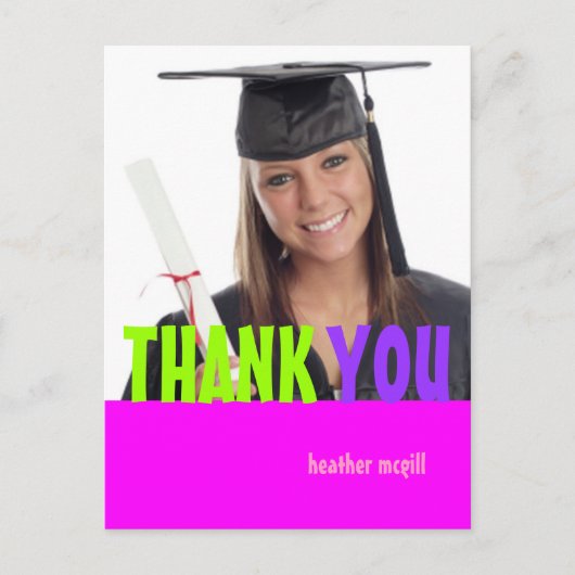 Photos cartes postales Merci, 1000s de couleurs.. (Devant)