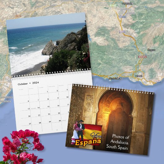 Photos de Andalousie, Espagne du Sud Calendrier