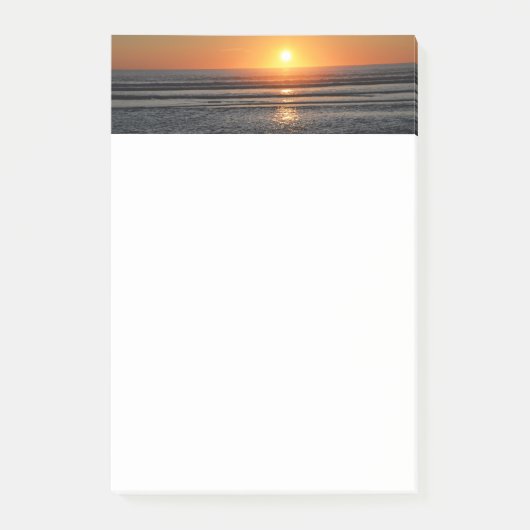 Photos de Beach Sunset 4x6 Post-it Notes (Devant)