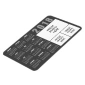 Photos de famille 2018 Magnet calendrier - 3 image (Côté Gauche)