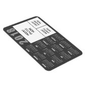 Photos de famille 2018 Magnet calendrier - 3 image (Côté Droit)