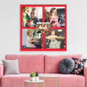Photos de famille Impression de toile personnalisé (Insitu(Salon))