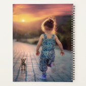 Photos de famille noire simples et modernes monogr (Dos)